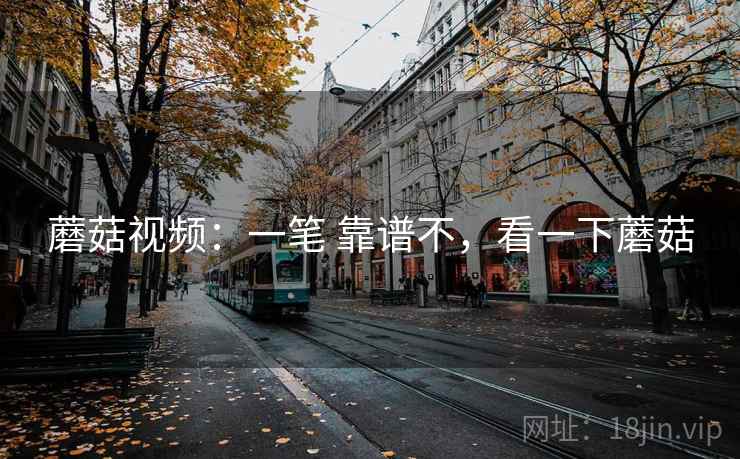 蘑菇视频：一笔 靠谱不，看一下蘑菇